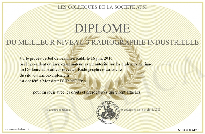 diplome niveau 3